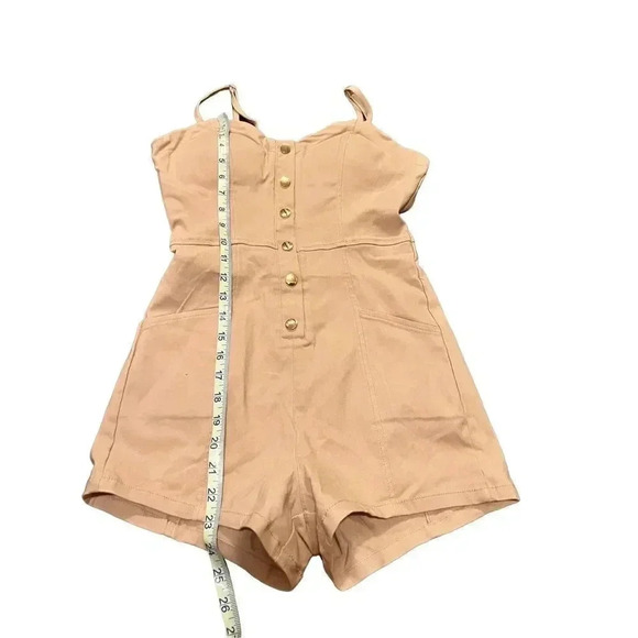 NWOT✨Haute Monde Blush Pink Romper Size M - Picture 8 of 11